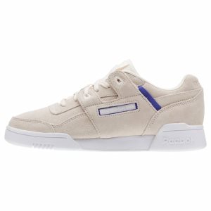 Adidasy Damskie Reebok Workout Lo Plus Różowe/Fioletowe/Białe PL 75SHZOY